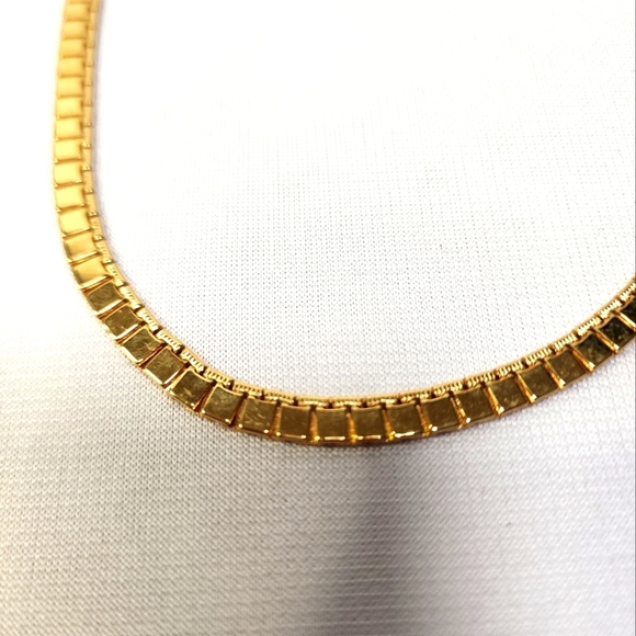 Monet Gold Filled 16" Collar Necklace - Picture 7 of 8